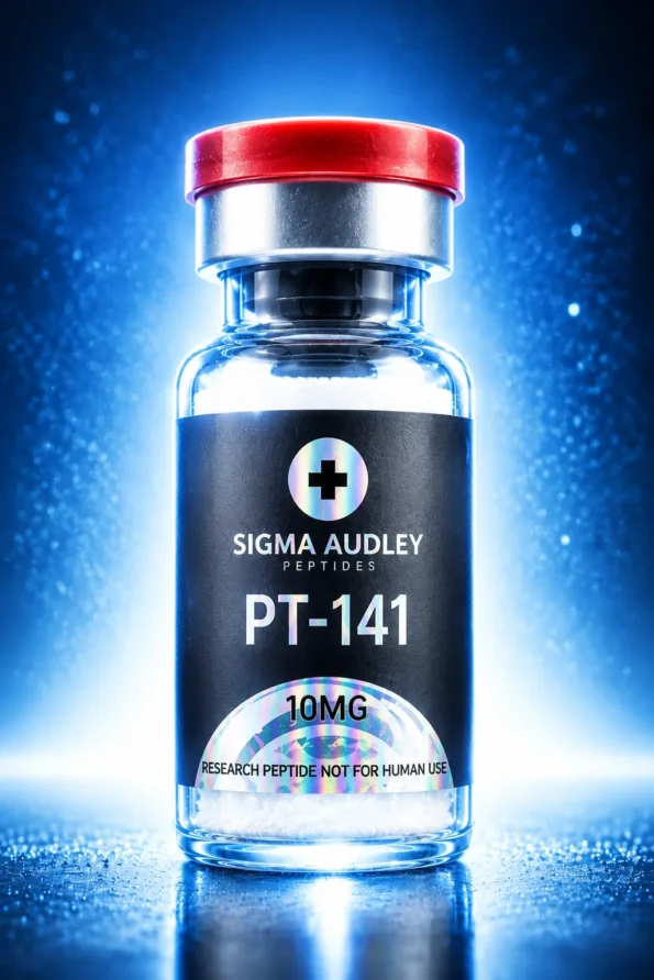 PT-141 10 mg (Bremelanotide) – Research Peptide research vial
