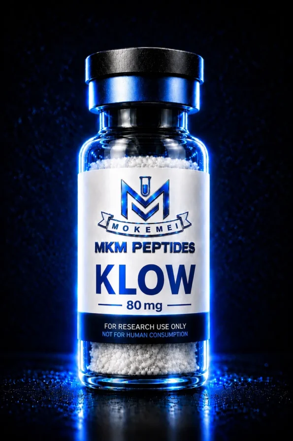 Research peptide vial