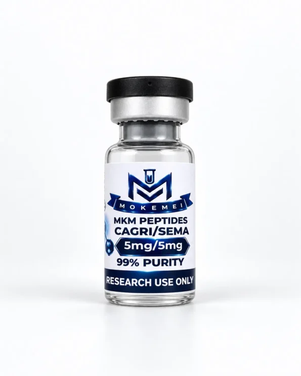 Cagrilintide 5mg / Semaglutide 5mg – Advanced Research Peptide Blend research vial